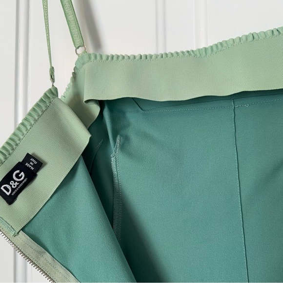 D&G by Dolce and Gabbana Midi Dress -- Seafoam Green - Picture 12 of 12